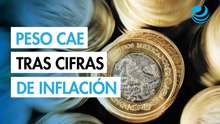 Peso mexicano cae contra el dólar tras dato de inflación y minutas del Banxico