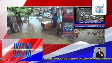 Ilang lugar sa Mindanao, muling nalubog sa baha dahil sa malakas na ulan | Unang Balita
