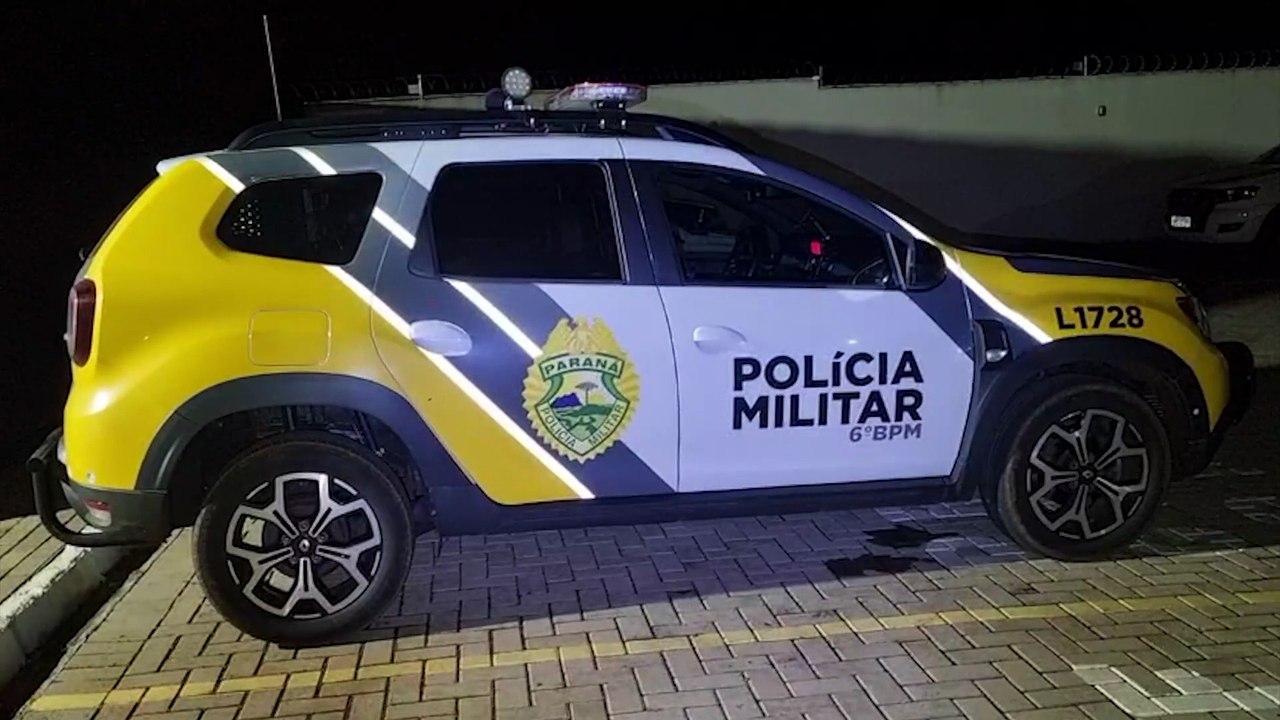 Pai suspeito de ameaçar os filhos com facas é preso pela PM no Bairro Santa Felicidade