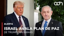 🚨¡Última Hora! Israel avala plan de paz de trump con Hamás