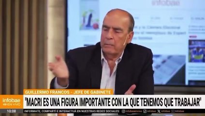 Francos atacó a Santiago Caputo por su falta de responsabilidad al no ponerle la firma a las decisiones del gobierno.