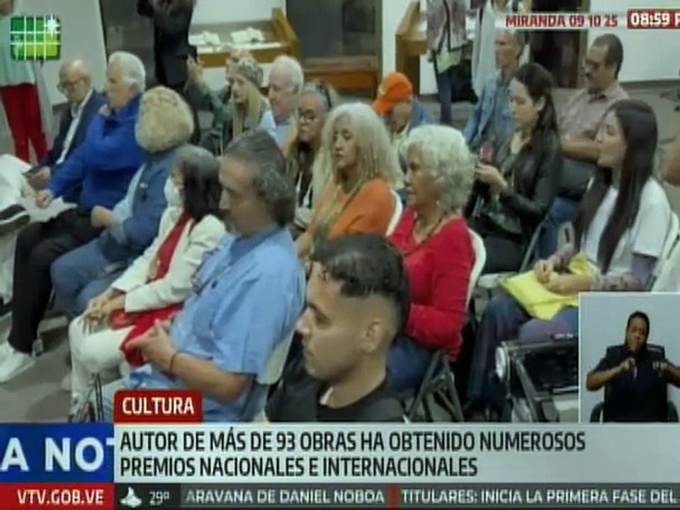 Miranda | Celarg certificó a Luis Britto García como Patrimonio Cultural de la Nación