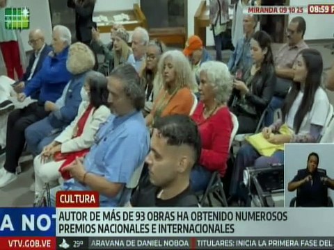 Miranda | Celarg certificó a Luis Britto García como Patrimonio Cultural de la Nación