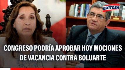 Congreso podría aprobar HOY las mociones de vacancia contra Dina Boluarte, señala Juan Sheput