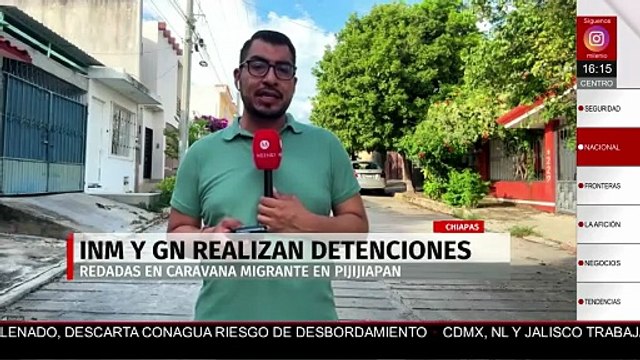 En Chiapas, autoridades realizaron redadas y detenciones de migrantes en el municipio de Pijijiapan