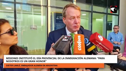 Misiones instituyó el Día Provincial de la Inmigración Alemana