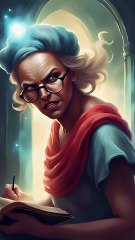 Why are you looking at me