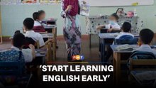Experts urge early start in learning English