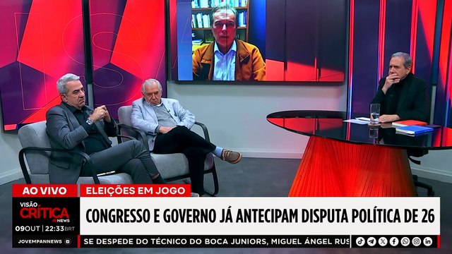 “Eleitores não se sentem representados por parlamentares e partidos”, diz professor | VISÃO CRÍTICA
