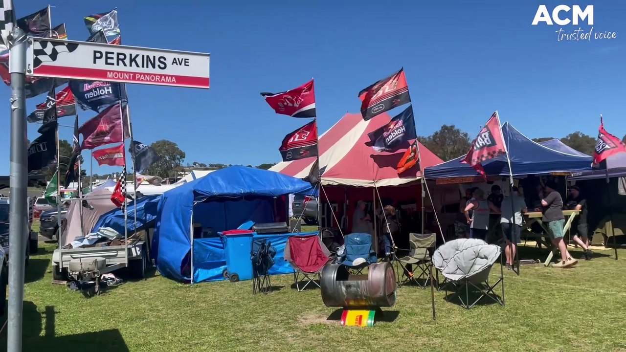 Bathurst 1000 campsite