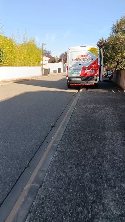 Calm Street in France
