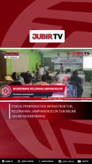Fokus Peningkatan Infrastruktur, Kelurahan Jampangkulon Sukabumi Gelar Musrenbang
