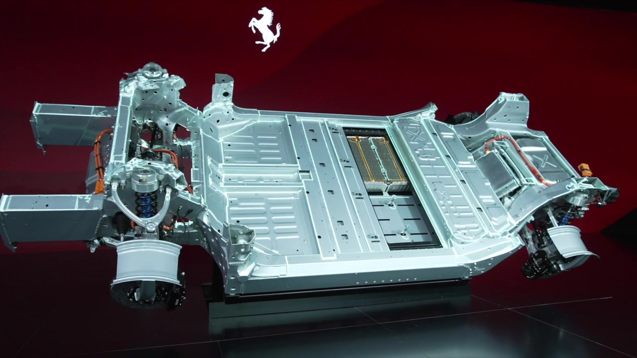 La nouvelle Ferrari Elettrica - Le châssis