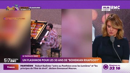 Le bonus RMC : Un flashmob pour les 50 ans de "Bohemian Rhapsody" - 10/10