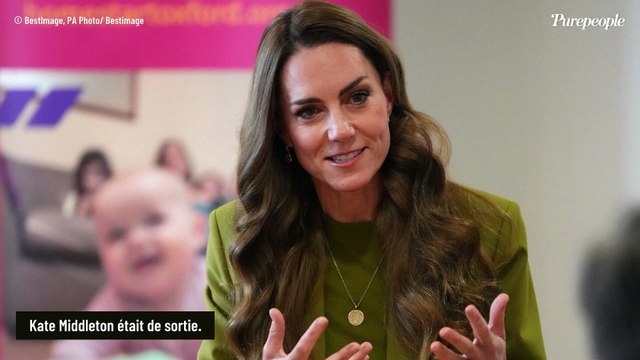 Kate Middleton surprend dans total look vert, un joli clin d'oeil à une célèbre amie pour un jour spécial