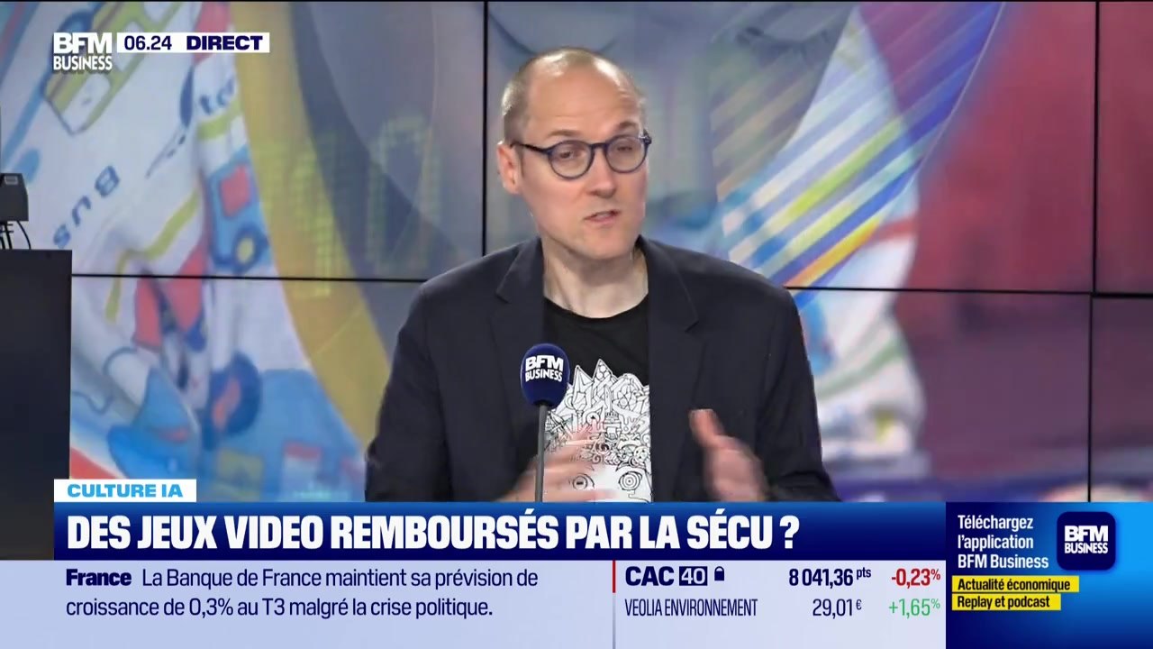 Culture IA : Des jeux vidéos remboursés par la sécu ?, par Anthony Morel - 10/10