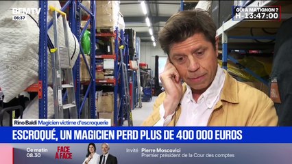 Ce magicien, victime d'une arnaque, a perdu plus de 400.000 euros