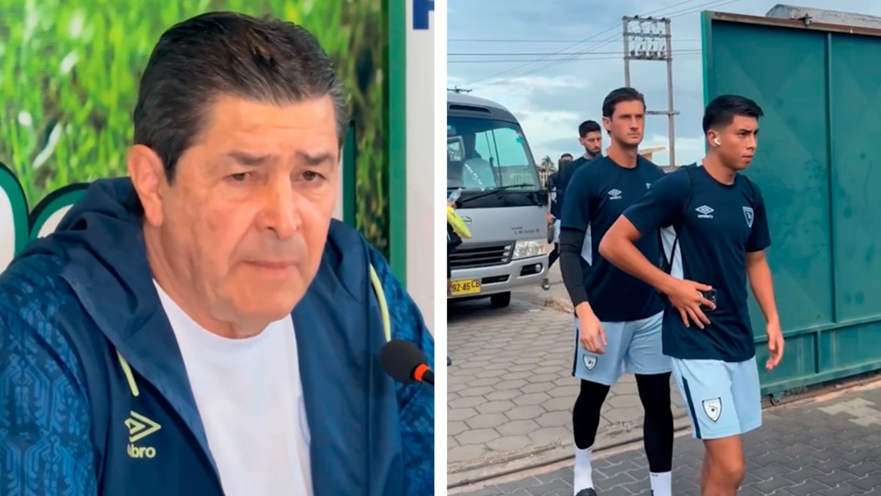 Fernando Tena y la selección de Guatemala llegan a Surinam para las eliminatorias mundialistas