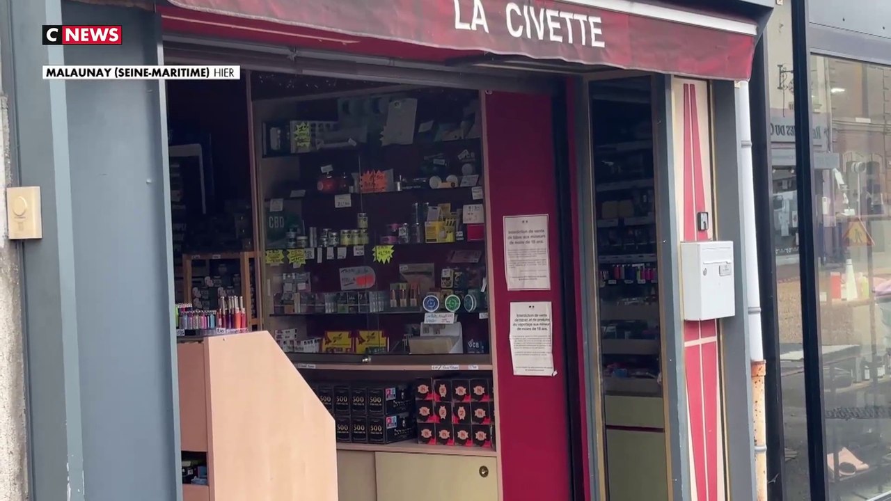Seine-Maritime : un bureau de tabac pris pour cible par une voiture-bélier