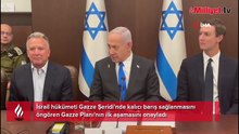 İsrail hükümeti Gazze Şeridi'nde kalıcı barış sağlanmasını öngören Gazze Planı'nın ilk aşamasını onayladı