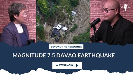 Magnitude 7.5 Davao Earthquake