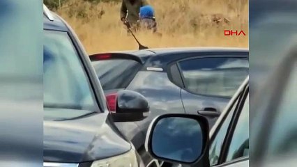 Eli silahlı cani eski eşine de Türkiye'ye de kabusu yaşattı!