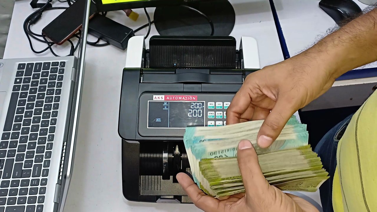 The Best Cash Counting Machine Dealers in Noida | AKS Automation ☎️ 01140194480