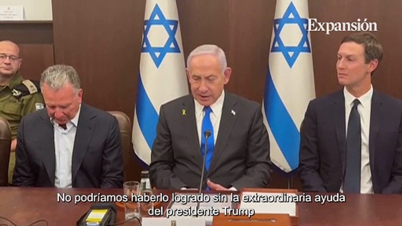 El Gobierno de Israel aprueba el acuerdo inicial de paz con Hamás