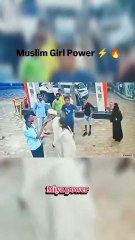 Power Of Muslim Girl Watch Till End #islamicshorts #islamicvideo
