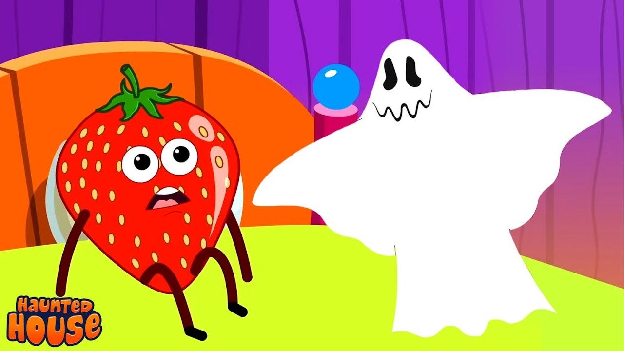 Monster In The Dark by Haunted House | Halloween Nursery Rhymes in 4K | Scary Songs for Kids