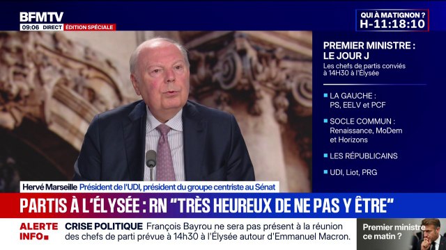 Pour Hervé Marseille, président de l'UDI, renommer Sébastien Lecornu à Matignon ne serait pas un bon signal