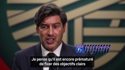 Fonseca estime que l’OL peut viser l’Europe
