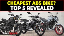 Top 5 Most Affordable ABS Bikes in India (2025) | Under ₹1 Lakh!