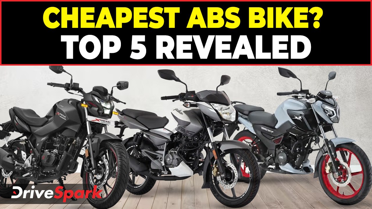Top 5 Most Affordable ABS Bikes in India (2025) | Under ₹1 Lakh!
