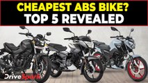 Top 5 Most Affordable ABS Bikes in India (2025) | Under ₹1 Lakh!