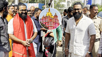 Kantara Star Rishab Shetty Visits Mumbai's Siddhivinayak Temple Amid Film's Success