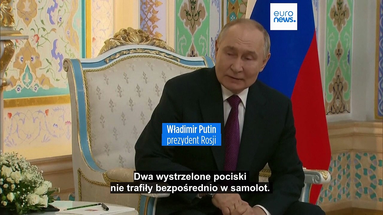 Rosja przyznaje się do zestrzelenia samolotu Azerbaijan Airlines