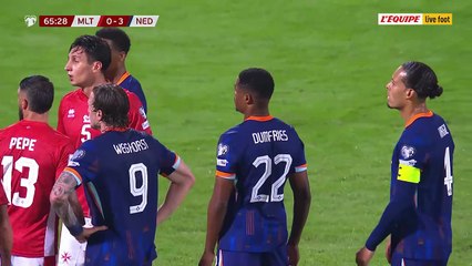 Le replay de Malte - Pays-Bas (MT2) - Foot
