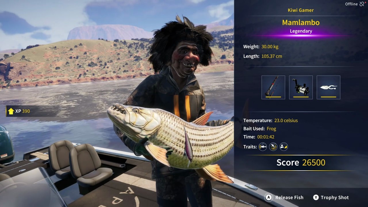 Legendary Fish Mamlambo COTW The Angler Izilo Zasendulo Reserve 9 October 2025
