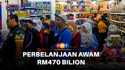 Perbelanjaan awam naik kepada RM470 bilion pada 2025