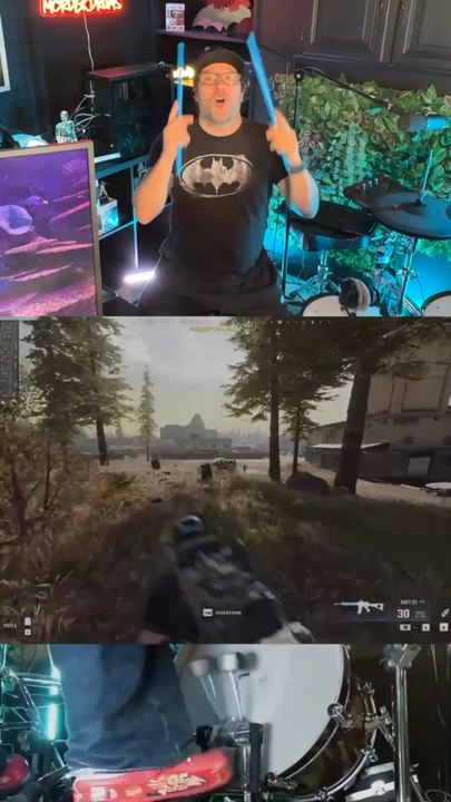 Oui je joue à call of duty avec une batterie 😱😱😱