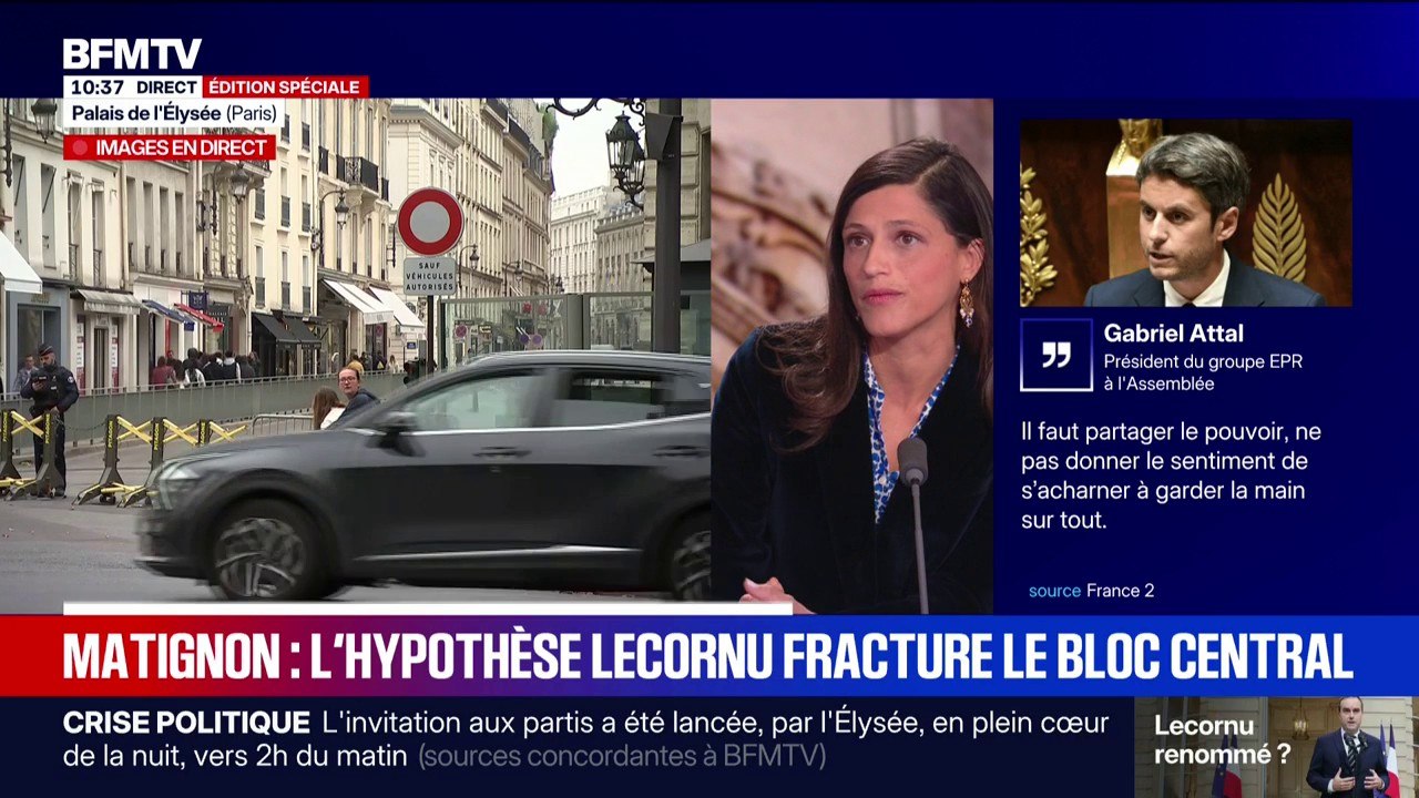 Nouveau Premier ministre: "Il faudrait peut-être plus de femmes dans les candidats", estime Eléonore Caroit, députée EPR des Français établis hors de France
