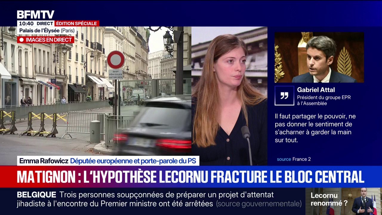 Emma Rafowicz, porte-parole du PS: "Nous voulons une cohabitation avec un Premier ministre de gauche"