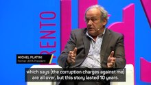 Platini pleased 10-year FIFA corruption nightmare finally over