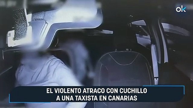 El violento atraco con cuchillo a una taxista en Canarias
