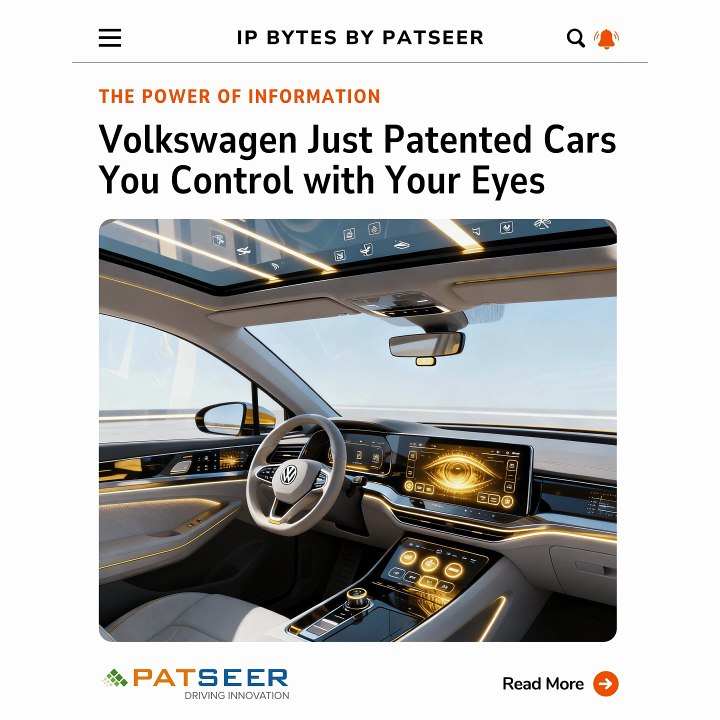Volkswagen just patented cars you can control with your eyes