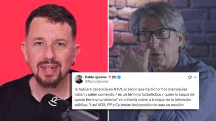 Juan Carlos Rivero responde a Pablo Iglesias por el tuit en el que pidió su dimisión