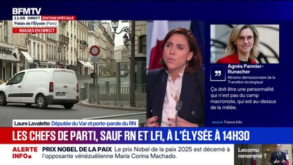 Crise politique: "L'État de la France impose une dissolution", pour Laure Lavalette (RN)
