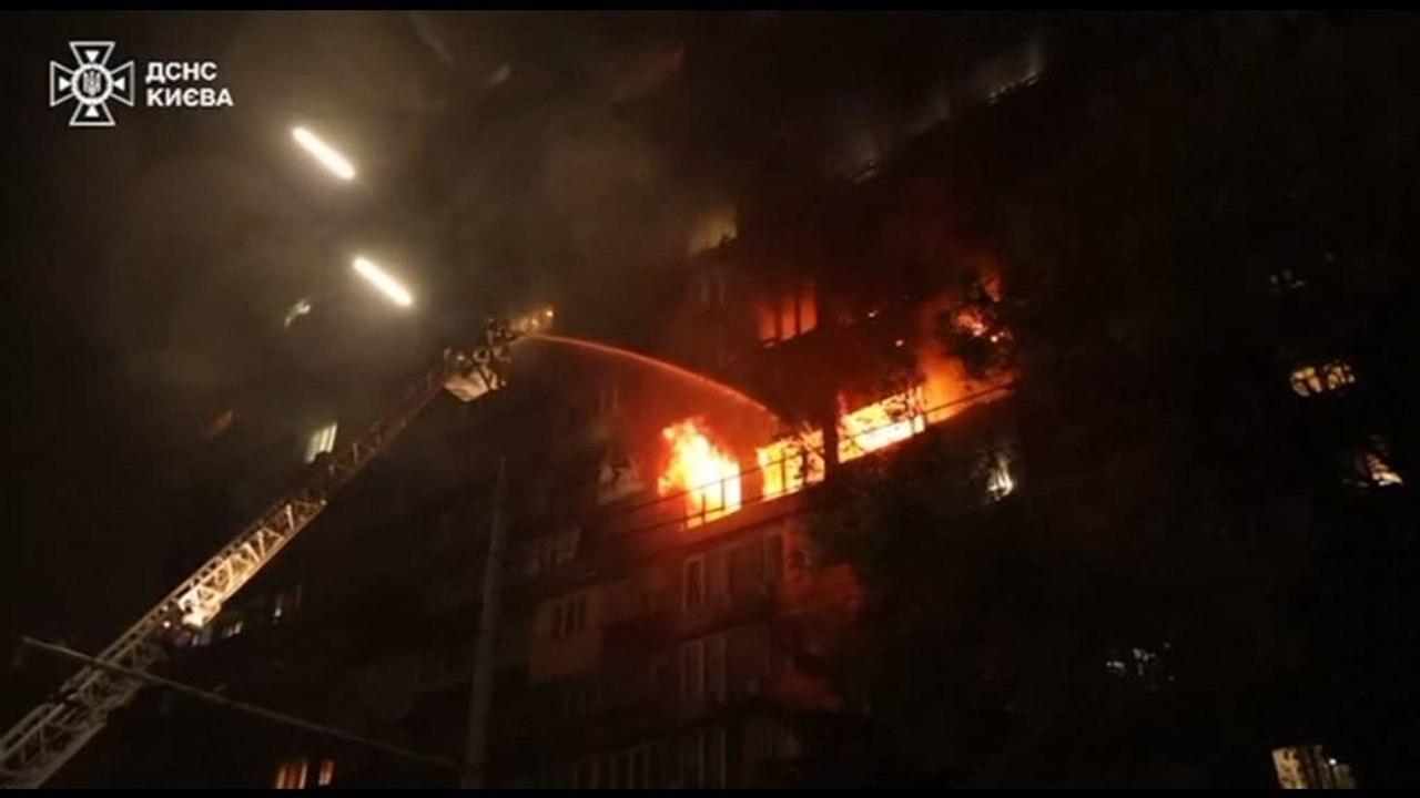 Ucraina, attacchi russi contro Kiev e Zaporizhzhia