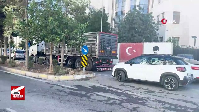 Mardin'de fermuar sistemi uygulanmadı ambulans ters yönden ilerledi